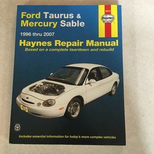 Haynes Auto Repair Manual Ford Taurus & Mercury Sable